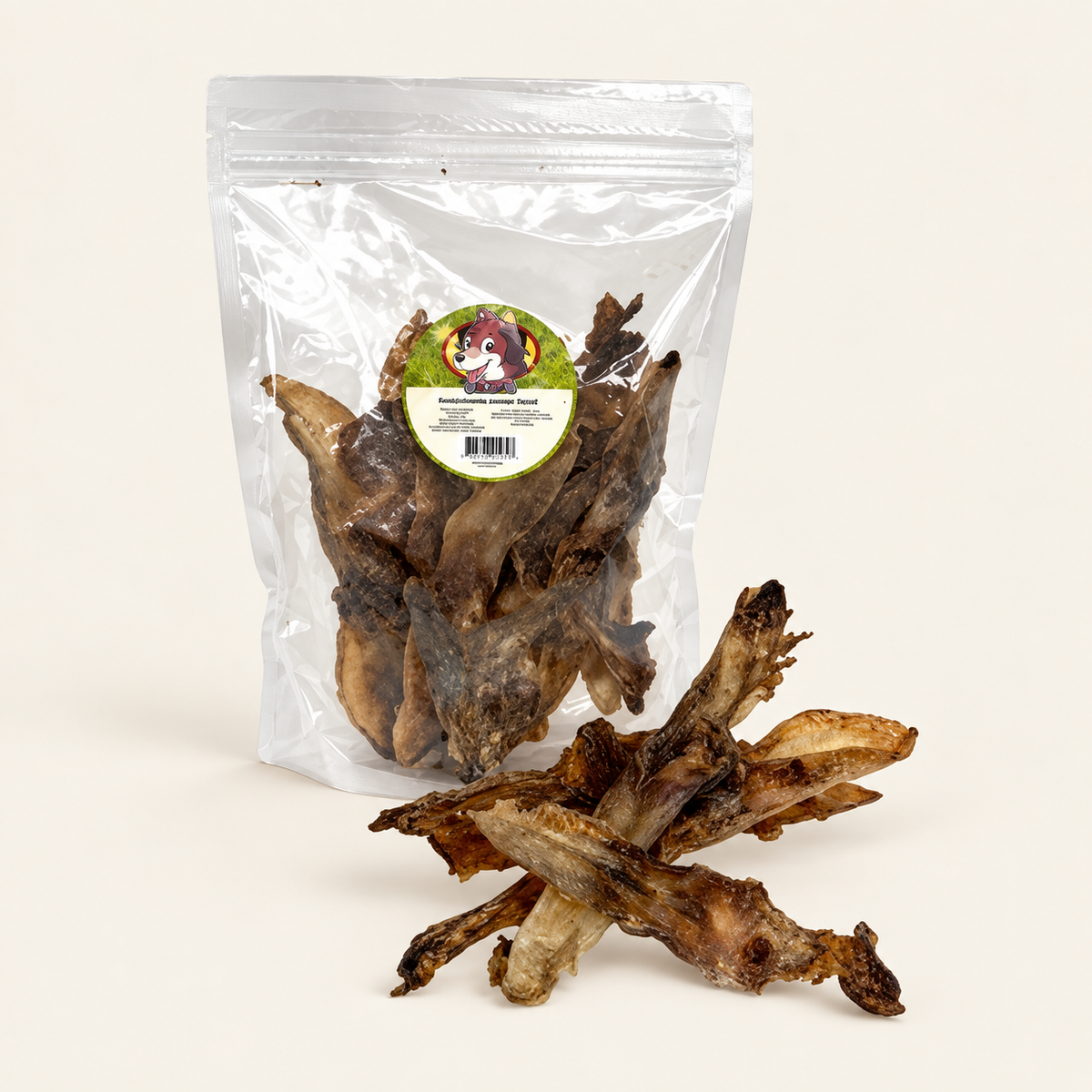 Petsnack Konijnenoren Zonder Vacht – 200 g